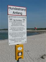 Hundestrand-Trav-Schild Hundestrand-Trav