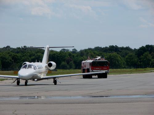 tbf090711_Notlandung nach Triebwerksausfall Luebeck_Kroeger_003