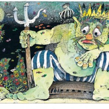 Seeteufel aus Lilli und Flosse (c) Dressler Funke