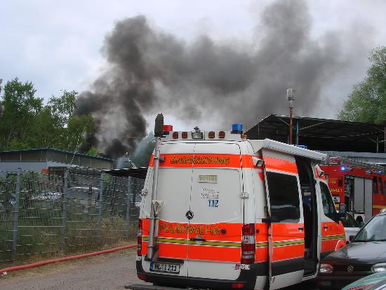 Feuer Schrottplatz 008